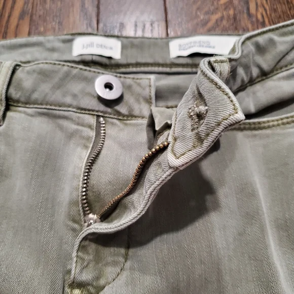 J jill green denim boyfriend jeans - Picture 5 of 9